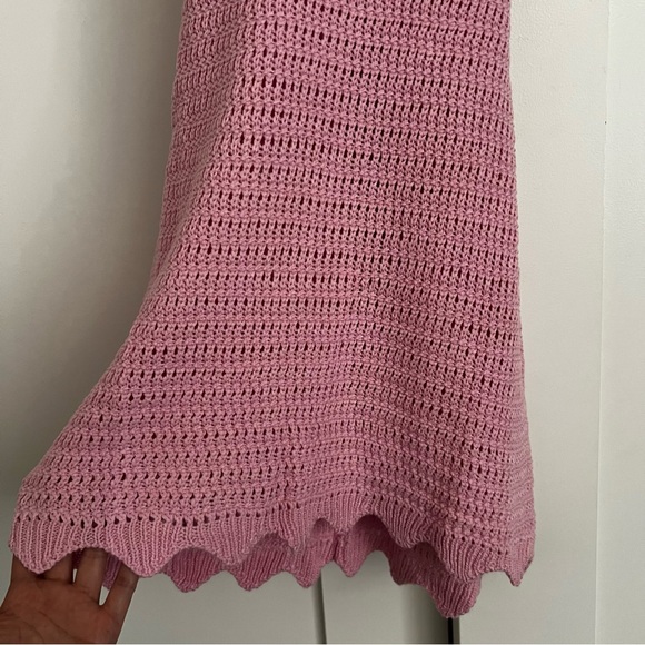 MESHKI Monica Crochet Mini Dress - Picture 6 of 7